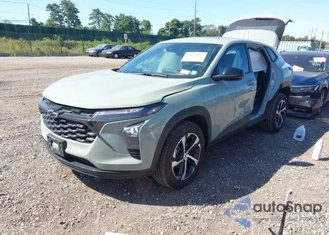 2024 Chevrolet Trax Fwd 1Rs из США, поврежденный, VIN KL77LGE24RC145642